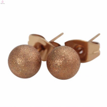 2017 joyas de moda Rose Gold pendiente Stud Joyas para mujeres